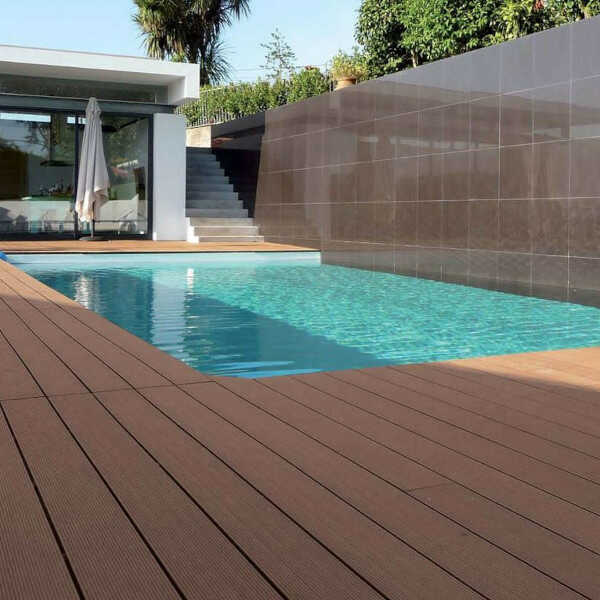 WPC Board TEAK 2.3x14x360cm